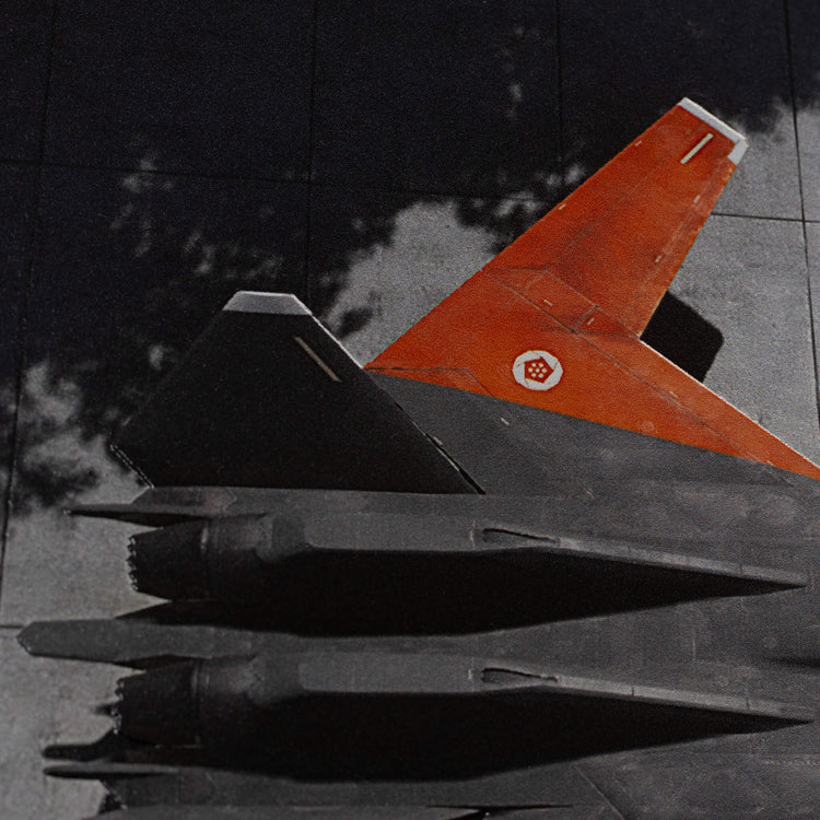 【ACE COMBAT】 X-02S Strike Wyvern Metal Canvas Art