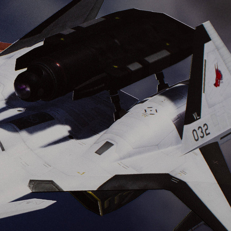 【ACE COMBAT】 ADFX-01 Morgan Metal Canvas Art