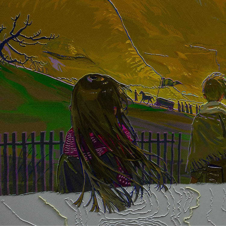 Here lies the ancient god, who protects the resting souls - Small Edition