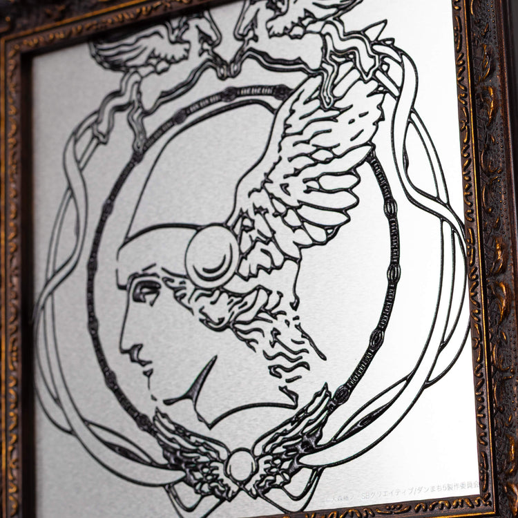 アニメ10周年記念メタルキャンバスアート - フレイヤ・ファミリアエンブレム