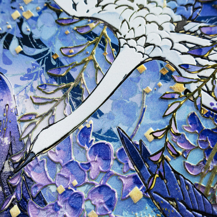 Wisteria Ripples - Small Edition