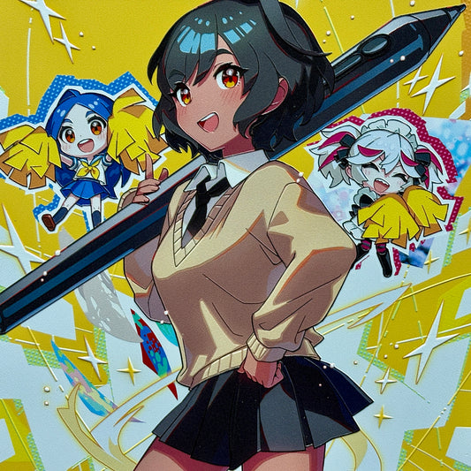 『さいとうなおきの超もったいない! イラスト添削講座』表紙イラスト_Small Edition