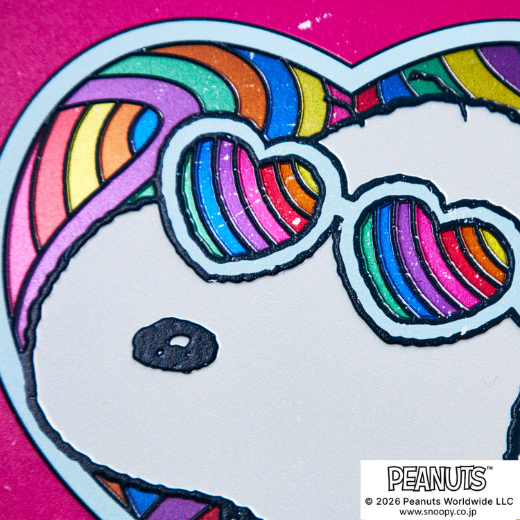 Heart Sunglasses‐Pink