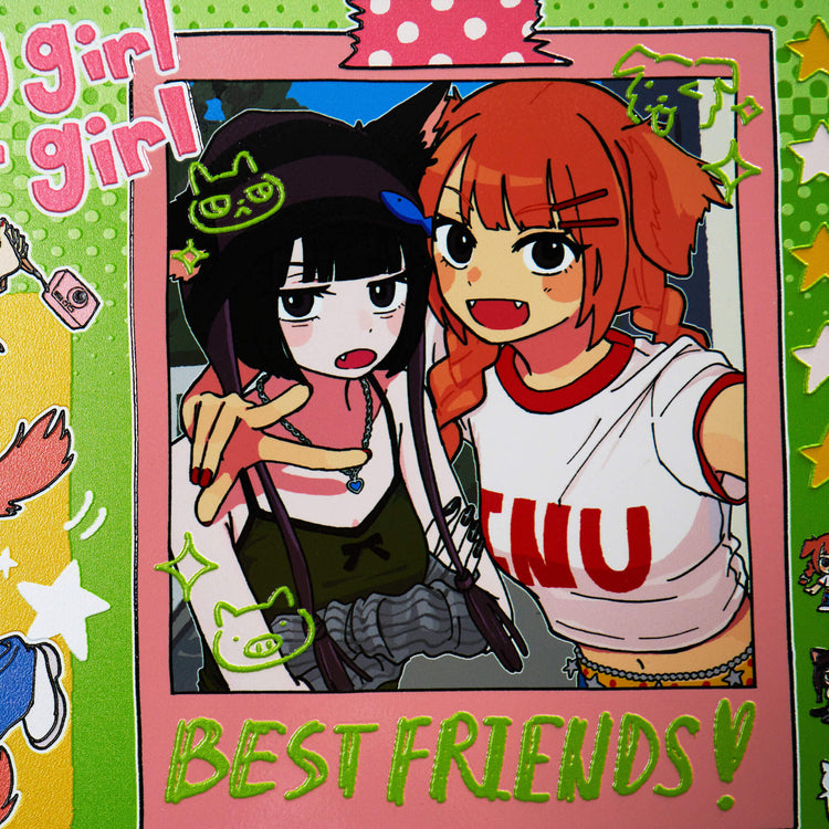 Lively dog & Cool cat