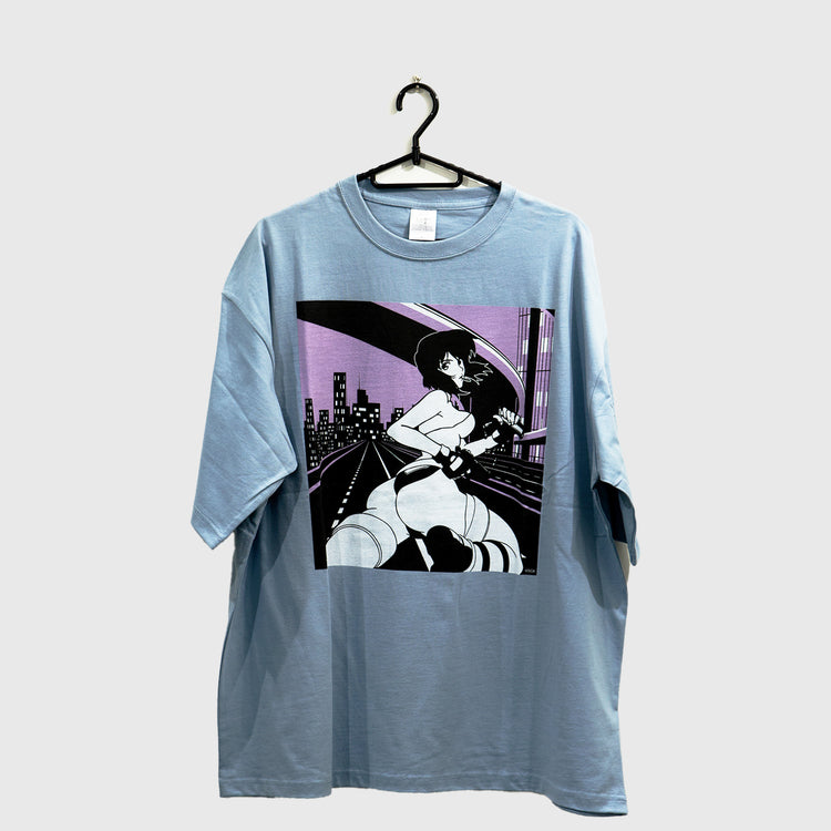 Ghost in the Shell S.A.C. T-shirt Blue (Shipped After the Exhibition)