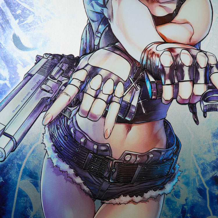 『BLACK LAGOON』 レヴィ メタルキャンバスアート B Medium