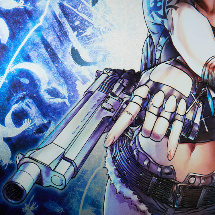 『BLACK LAGOON』 レヴィ メタルキャンバスアート B Medium