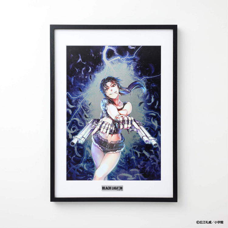 『BLACK LAGOON』 レヴィ メタルキャンバスアート B Medium