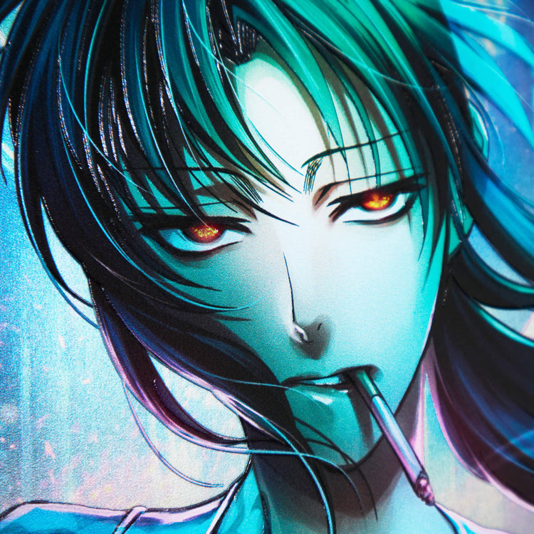 『BLACK LAGOON』 レヴィ メタルキャンバスアート C Medium
