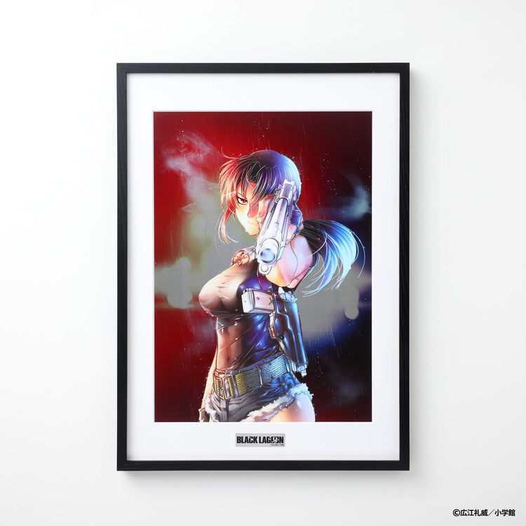 『BLACK LAGOON』 レヴィ メタルキャンバスアート D Medium