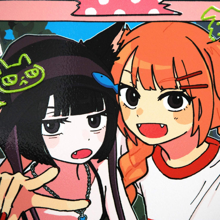 Lively dog & Cool cat