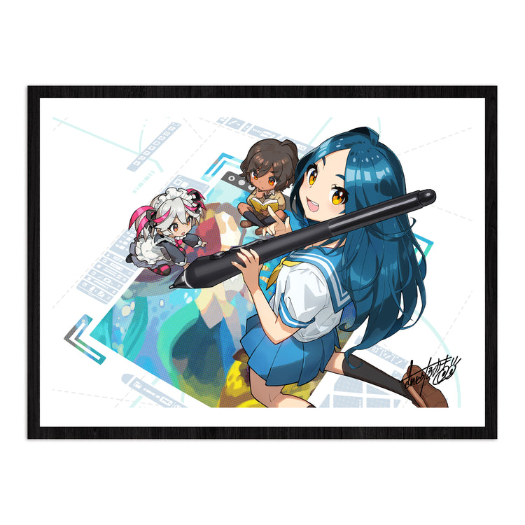 『さいとうなおきのもったいない! イラスト添削講座』表紙イラスト