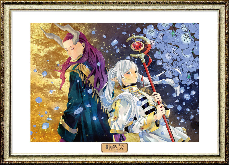 『葬送のフリーレン』メタルキャンバスアート 黄金郷