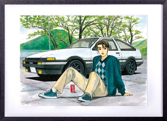 藤原拓海 AE86トレノ-秋名湖