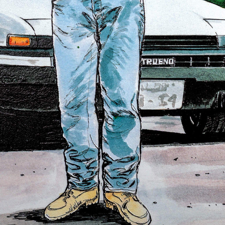 藤原拓海 AE86トレノ