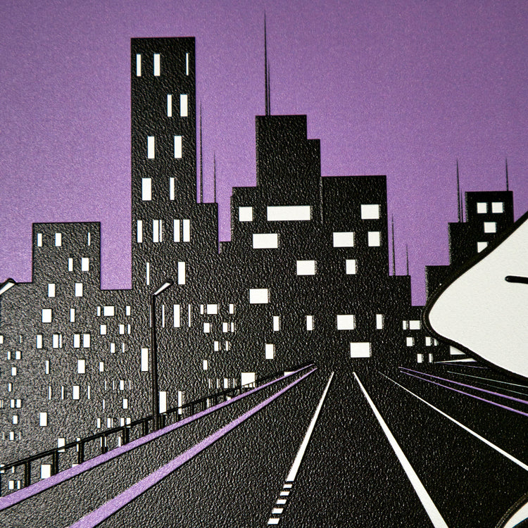 Standing in the city light
