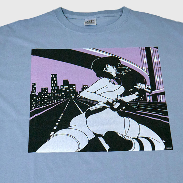 Ghost in the Shell S.A.C. T-shirt Blue (Shipped After the Exhibition)