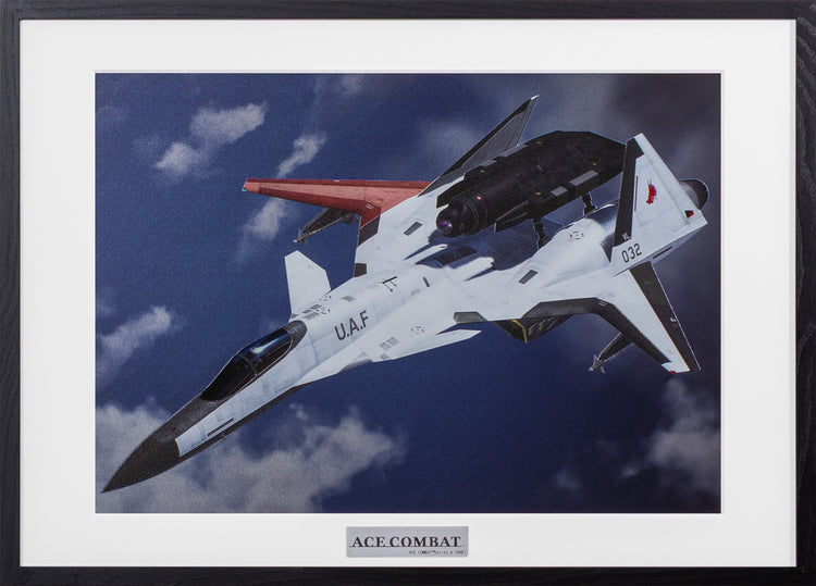 【ACE COMBAT】 ADFX-01 Morgan Metal Canvas Art