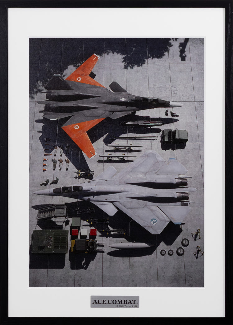 【ACE COMBAT】 X-02S Strike Wyvern Metal Canvas Art