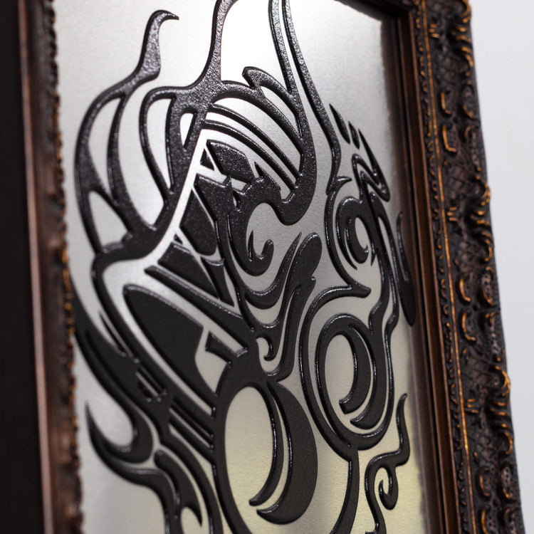 アニメ10周年記念メタルキャンバスアート - ヘスティア・ファミリアエンブレム