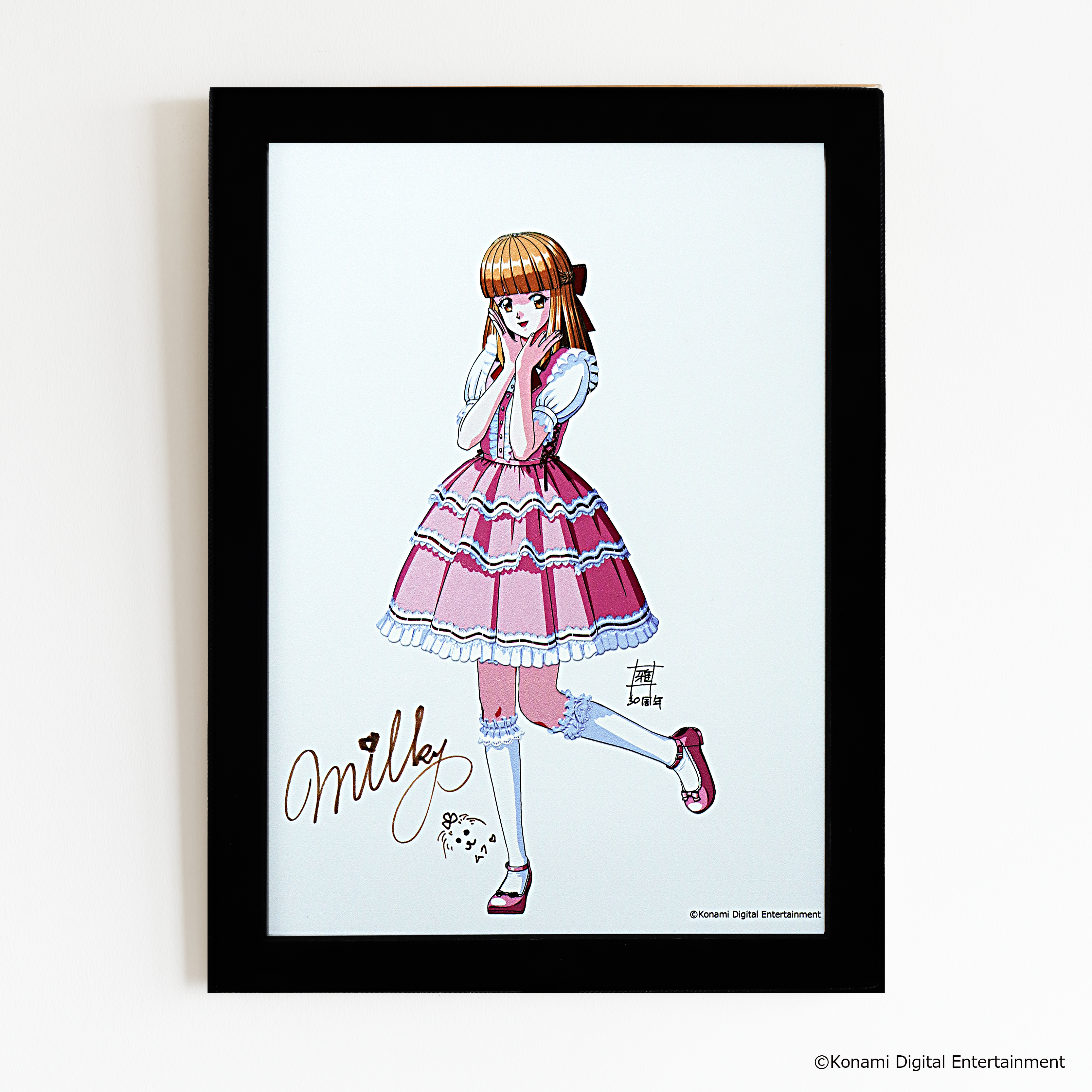 美樹原愛】2.5Dメタルアート 美樹原愛】2.5Dメタルアート