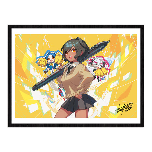 『さいとうなおきの超もったいない! イラスト添削講座』表紙イラスト_Small Edition