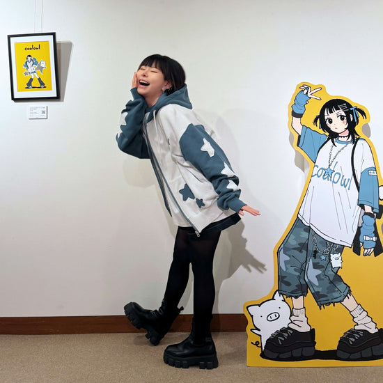 雫(ポルカドットスティングレイ)<br>
152cm/Mサイズ着用