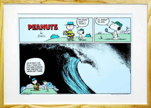 Beware of big waves