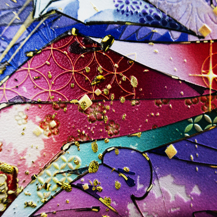 Wisteria Ripples - Small Edition