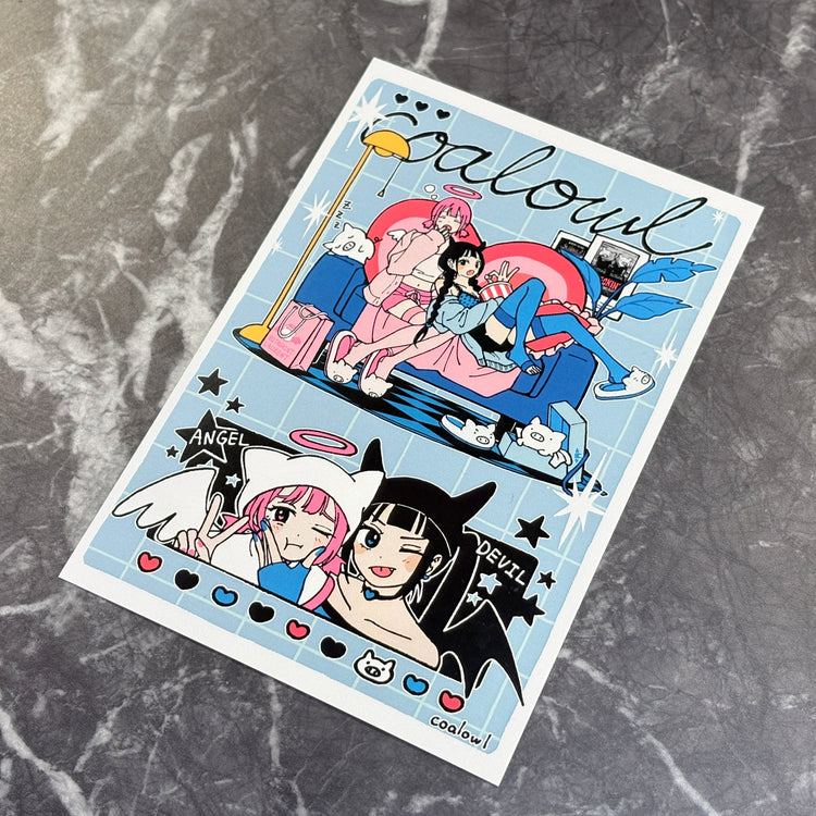 coalowl ポストカード8種セット