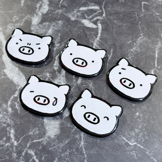 coalowl トレーディング ぶたさん缶バッジ