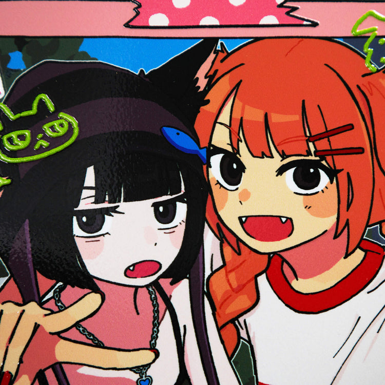 Lively dog & Cool cat