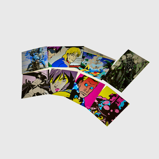 Ghost in the Shell S.A.C. Sticker Set (Shipped After the Exhibition)