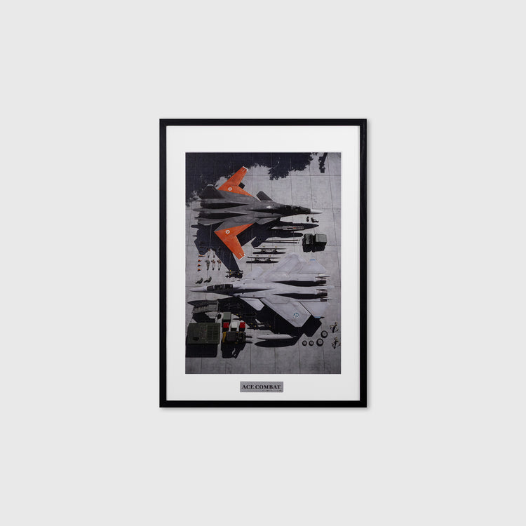 【ACE COMBAT】 X-02S Strike Wyvern Metal Canvas Art