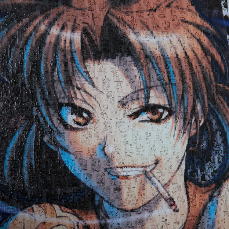 『BLACK LAGOON』 25周年記念デザイン メタルキャンバスアート