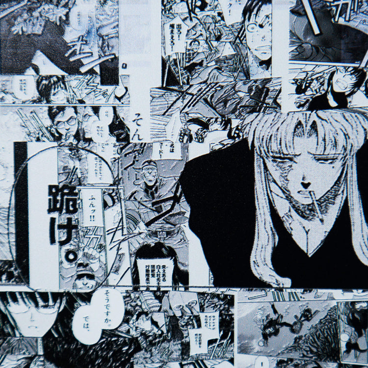 『BLACK LAGOON』 25周年記念デザイン メタルキャンバスアート