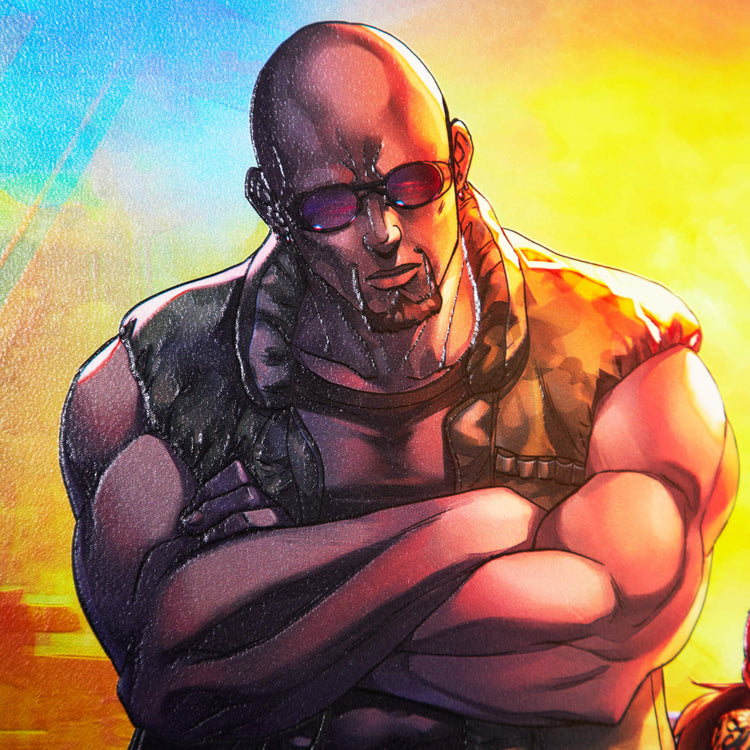『BLACK LAGOON』 ラグーン商会 メタルキャンバスアート Medium