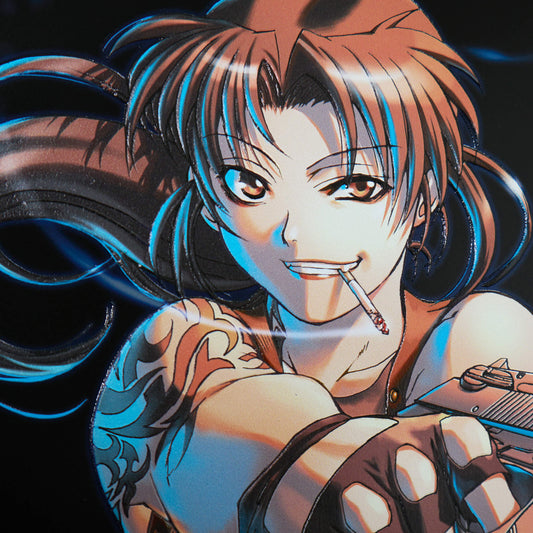『BLACK LAGOON』 レヴィ メタルキャンバスアート A Medium