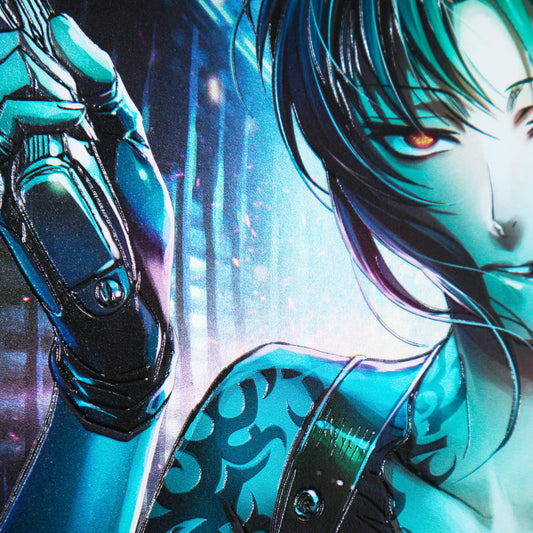 『BLACK LAGOON』 レヴィ メタルキャンバスアート C Medium