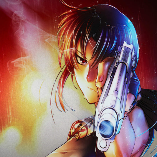 『BLACK LAGOON』 レヴィ メタルキャンバスアート D Medium
