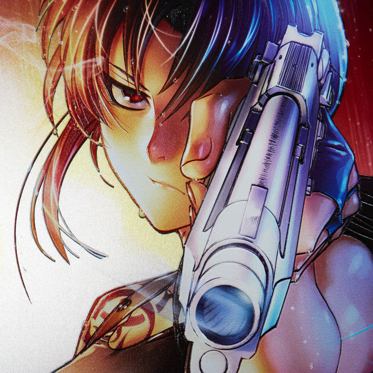 『BLACK LAGOON』 レヴィ メタルキャンバスアート D Medium