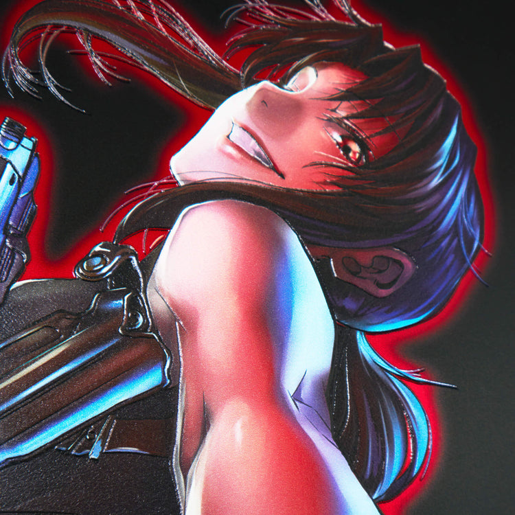 『BLACK LAGOON』 レヴィ メタルキャンバスアート E Medium