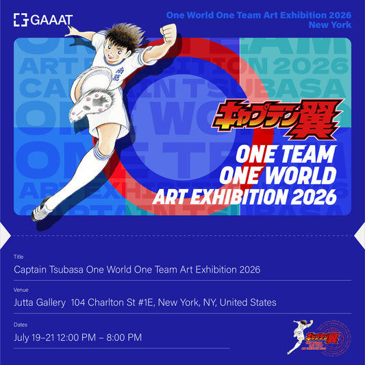 Captain Tsubasa — ONE WORLD, ONE TEAM Art Exhibition 2026 — Event Ticket | New York