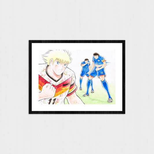 No.015 Schneider vs Tsubasa & Misaki