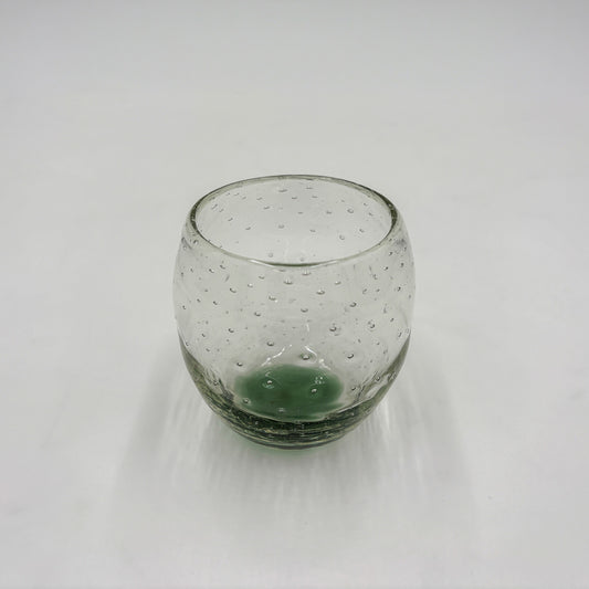 Ryukyu Glass  Bottom Bubble Barrel glass