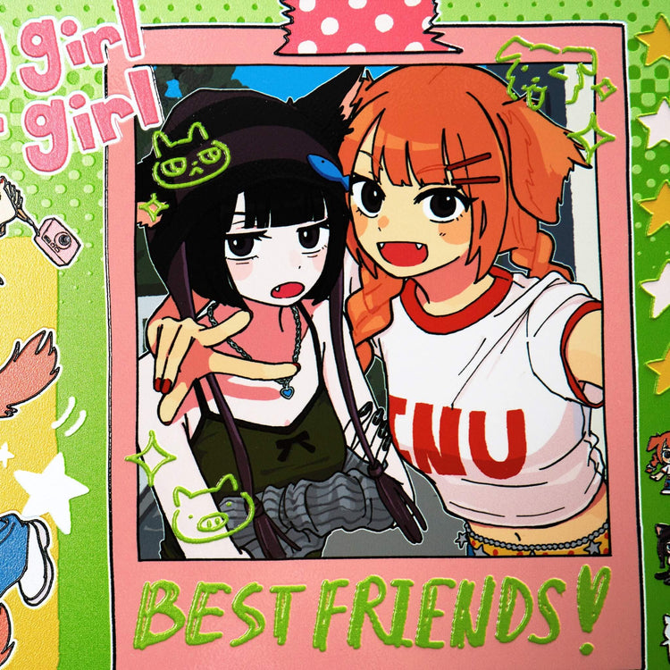 Lively dog & Cool cat