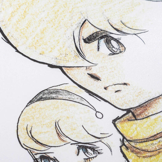石森プロ　ファンレター返礼用はがきイラスト　1979年