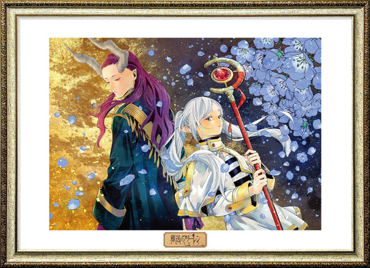 『葬送のフリーレン』メタルキャンバスアート 黄金郷