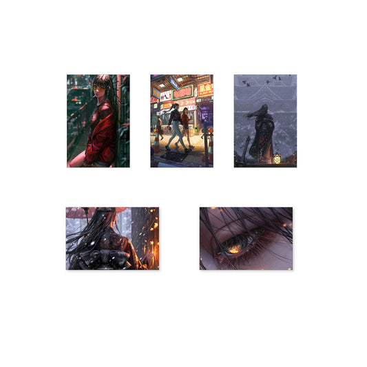 Postcard Set D