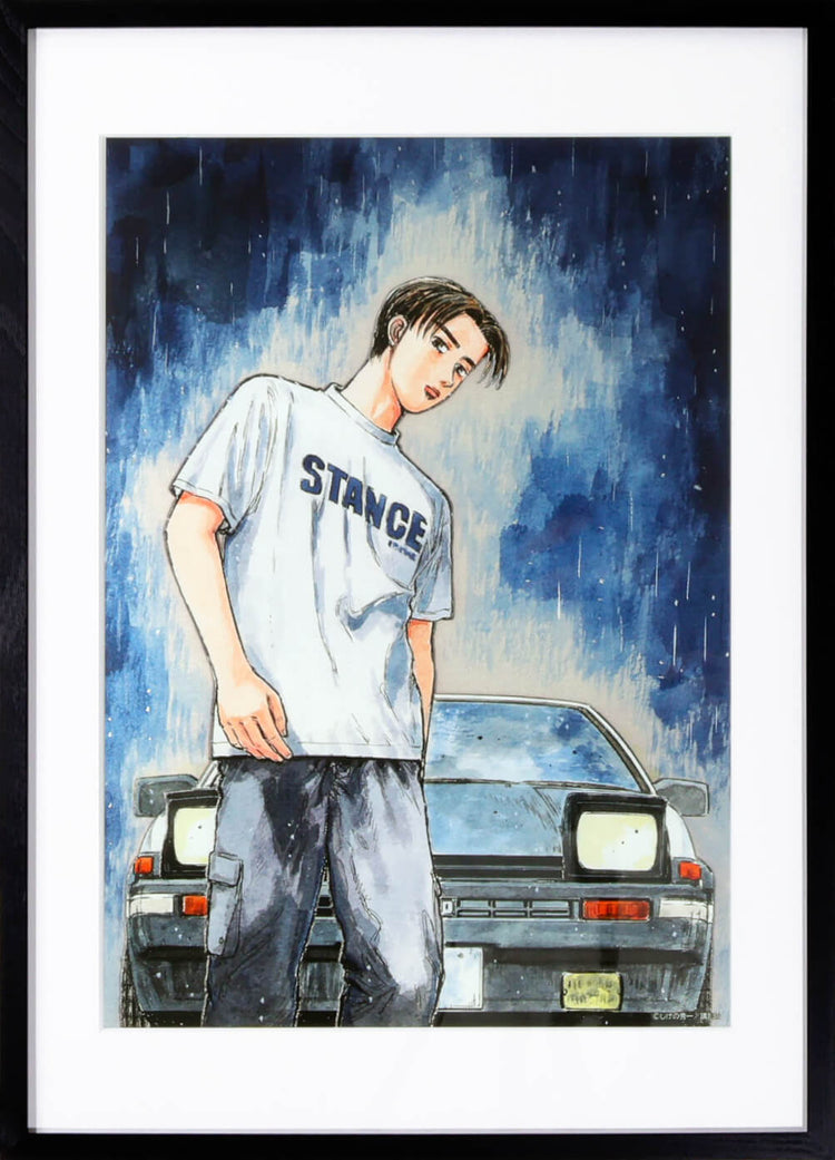 藤原拓海 AE86トレノｰ雨の峠